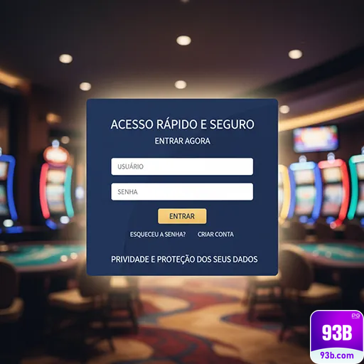 Acesse o 93b.com com Total Segurança